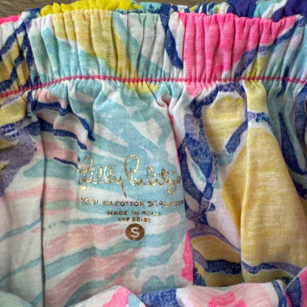 Lilly Pulitzer Ruffled Halter Top Size S - Picture 2 of 3
